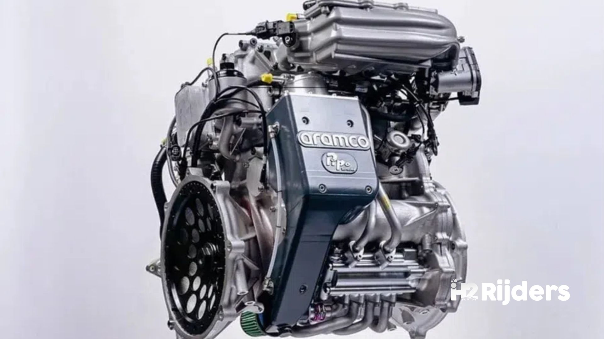 Aramco ontwikkelt hybridemotor die straks ook op waterstof kan rijden